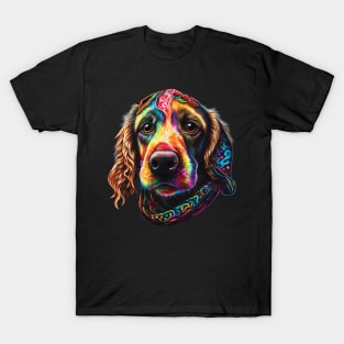 Dogs of Color - #4 (Cocker Spaniel) T-Shirt